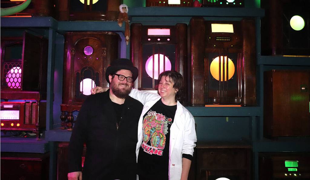 ‘We give things new life’: Vancouver Island artists turn junk into interactive art